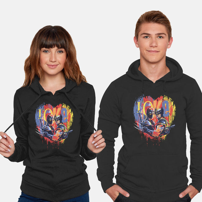 Mutant BFFs-Unisex-Pullover-Sweatshirt-zascanauta