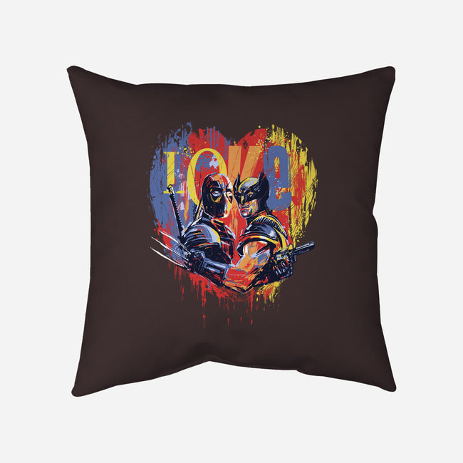 Mutant BFFs-None-Removable Cover-Throw Pillow-zascanauta