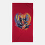 Mutant BFFs-None-Beach-Towel-zascanauta