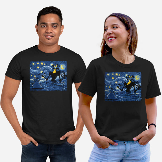 Starry Duel-Unisex-Basic-Tee-daobiwan