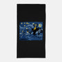 Starry Duel-None-Beach-Towel-daobiwan