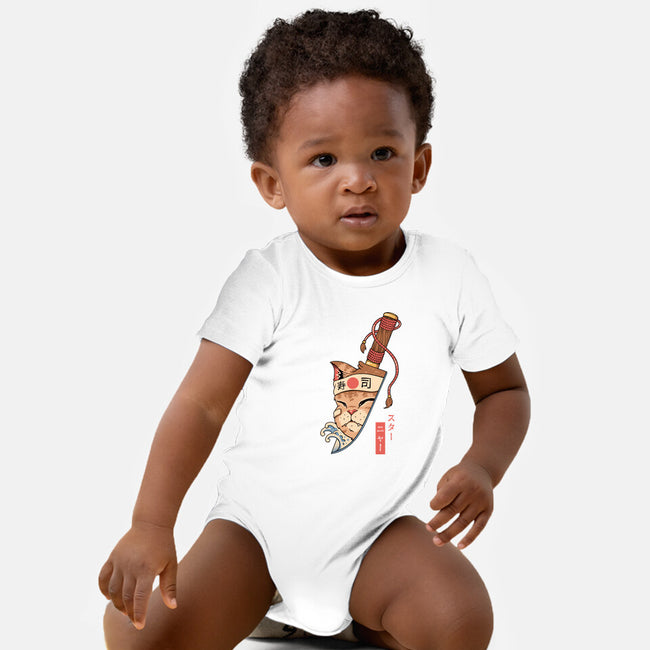 Catana Blade Meowster-Baby-Basic-Onesie-vp021