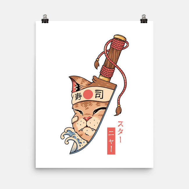 Catana Blade Meowster-None-Matte-Poster-vp021