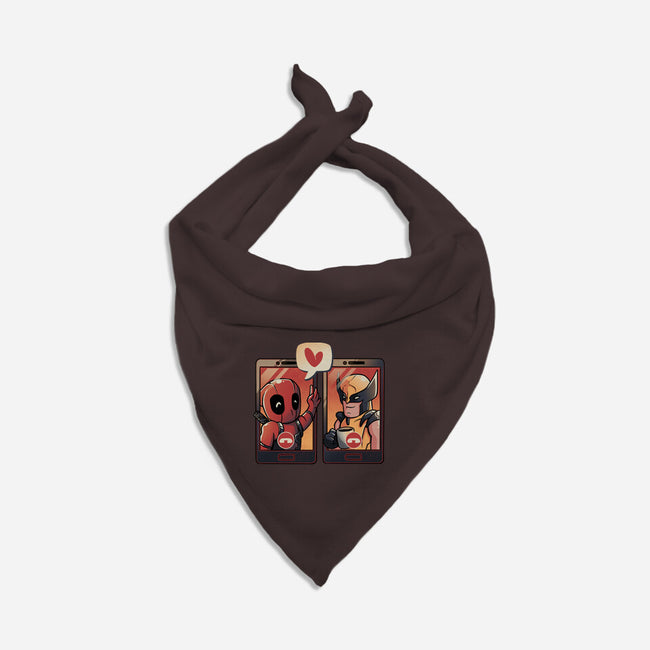 Mutant Bromance-Dog-Bandana-Pet Collar-eduely