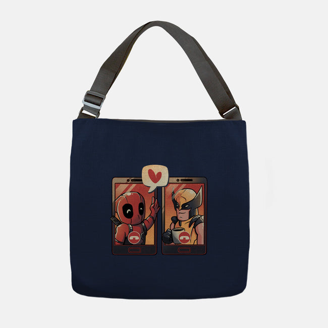 Mutant Bromance-None-Adjustable Tote-Bag-eduely