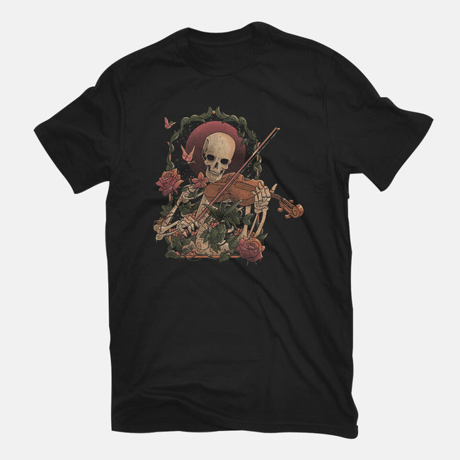 Death Song-Womens-Fitted-Tee-eduely