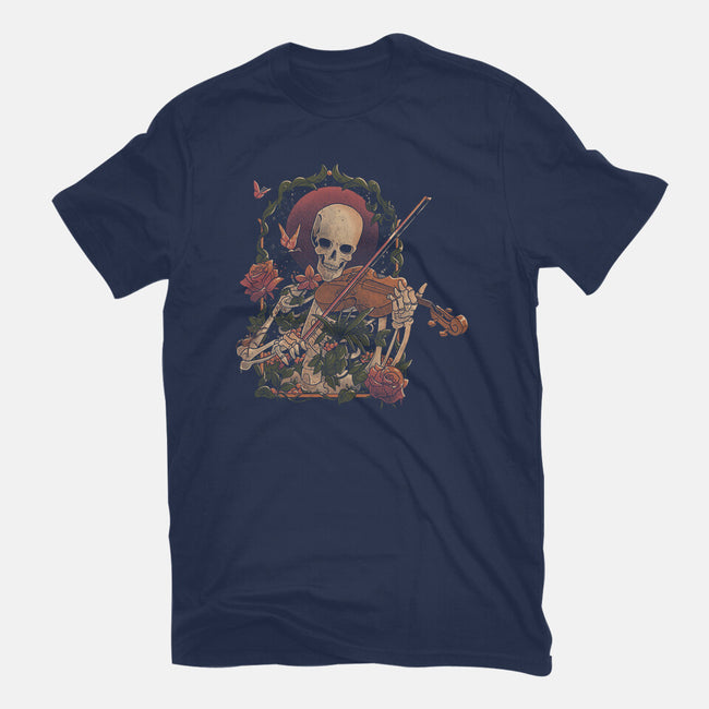 Death Song-Womens-Fitted-Tee-eduely