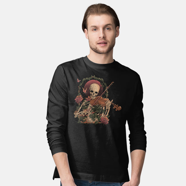 Death Song-Mens-Long Sleeved-Tee-eduely