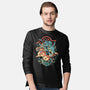 Digital Wolf Evolution-Mens-Long Sleeved-Tee-Arigatees