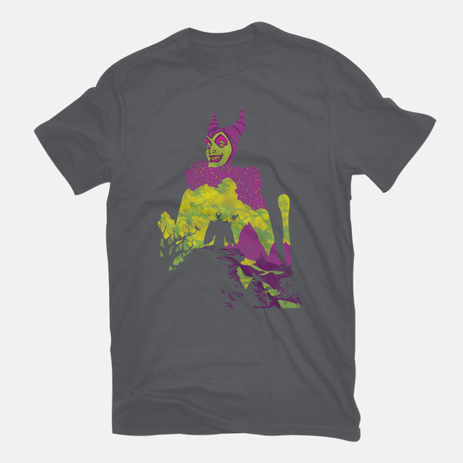 Mistress Of Evil-Womens-Basic-Tee-dalethesk8er