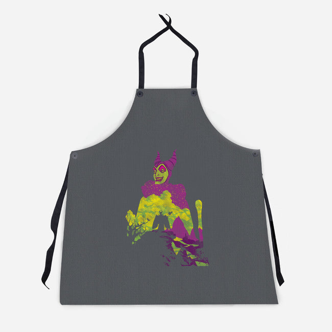 Mistress Of Evil-Unisex-Kitchen-Apron-dalethesk8er