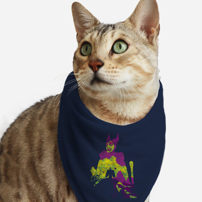 Mistress Of Evil-Cat-Bandana-Pet Collar-dalethesk8er