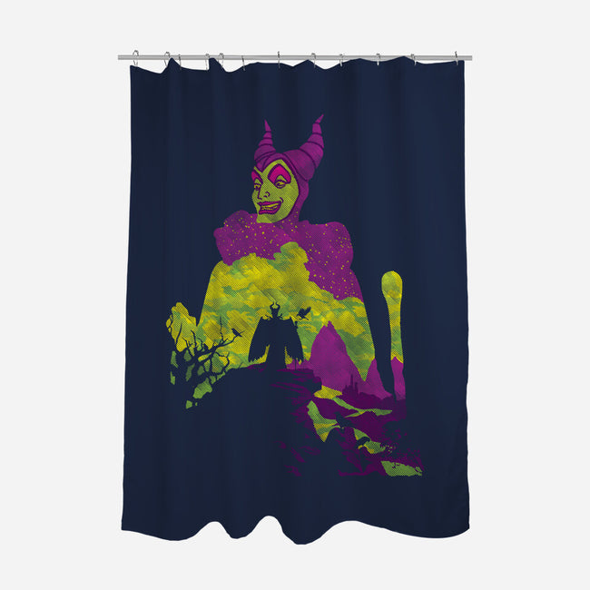 Mistress Of Evil-None-Polyester-Shower Curtain-dalethesk8er