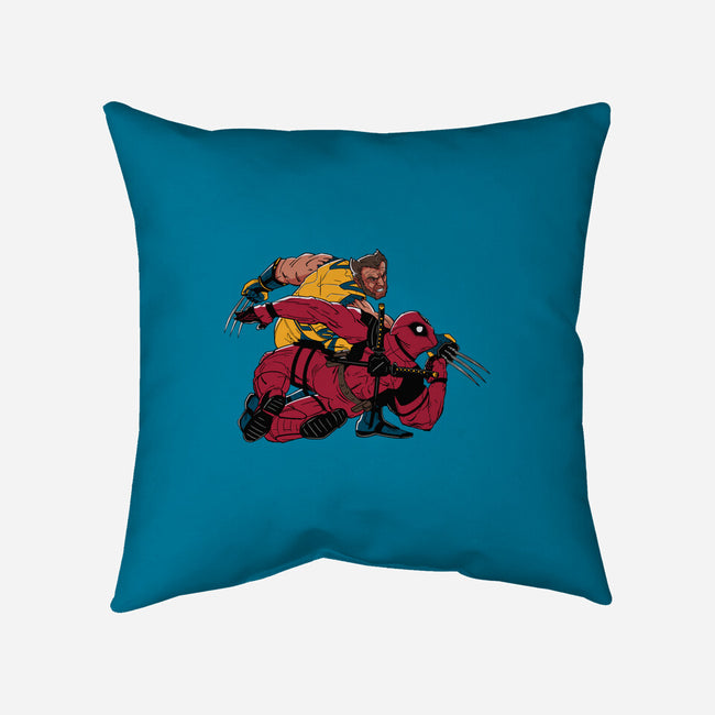 Best Friends Fight-None-Removable Cover-Throw Pillow-Getsousa!