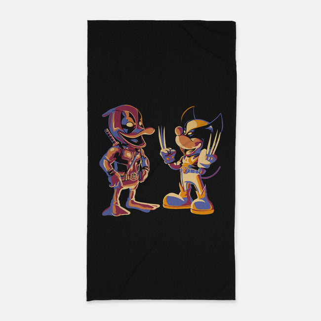 New Job New Duo-None-Beach-Towel-Diego Gurgell