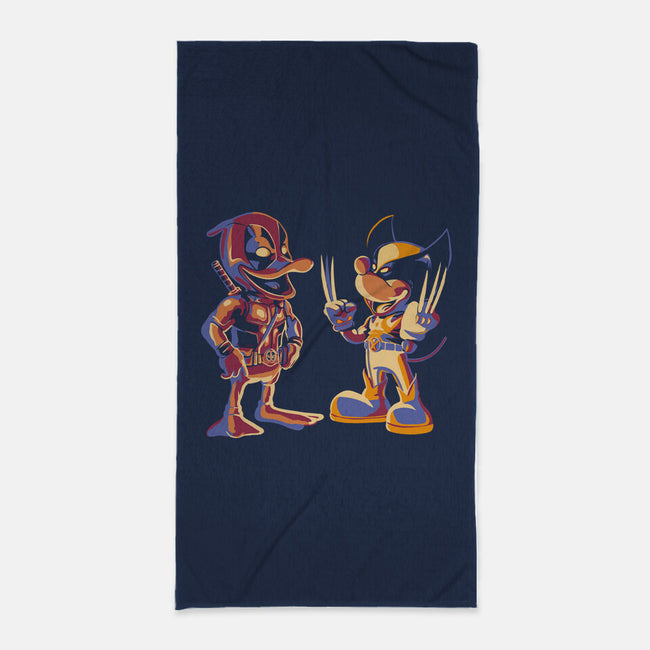 New Job New Duo-None-Beach-Towel-Diego Gurgell