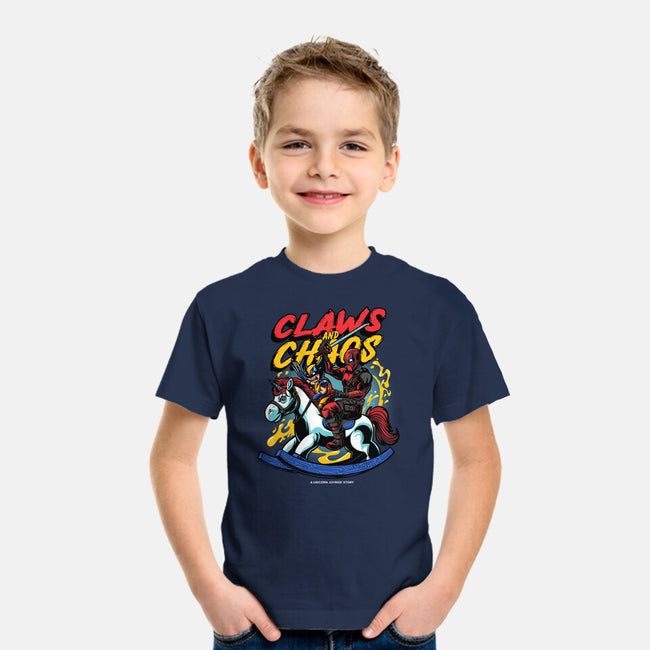 Unicorn Shenigans-Youth-Basic-Tee-AmielDesigns