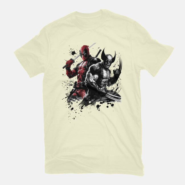 Claws And Katanas-Mens-Premium-Tee-DrMonekers