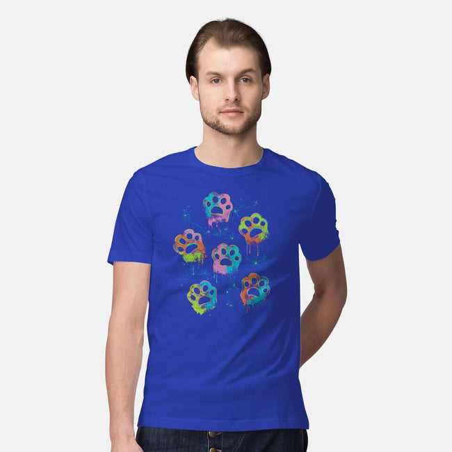 Nebula Paws-Mens-Premium-Tee-IKILO