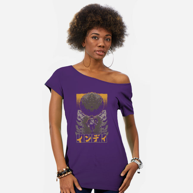 Boulder Movie Run-Womens-Off Shoulder-Tee-Studio Mootant