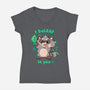 I Beleaf In You-Womens-V-Neck-Tee-TechraNova