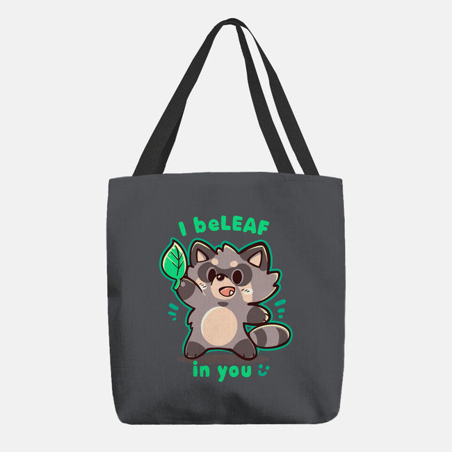 I Beleaf In You-None-Basic Tote-Bag-TechraNova