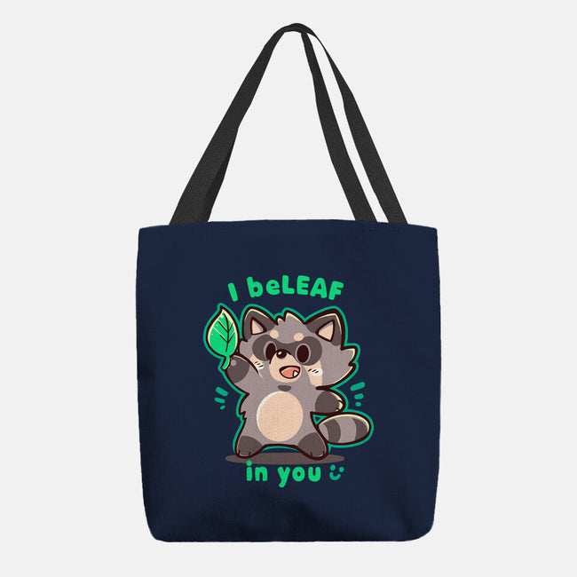 I Beleaf In You-None-Basic Tote-Bag-TechraNova