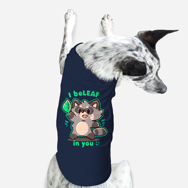 I Beleaf In You-Dog-Basic-Pet Tank-TechraNova