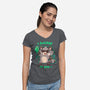 I Beleaf In You-Womens-V-Neck-Tee-TechraNova