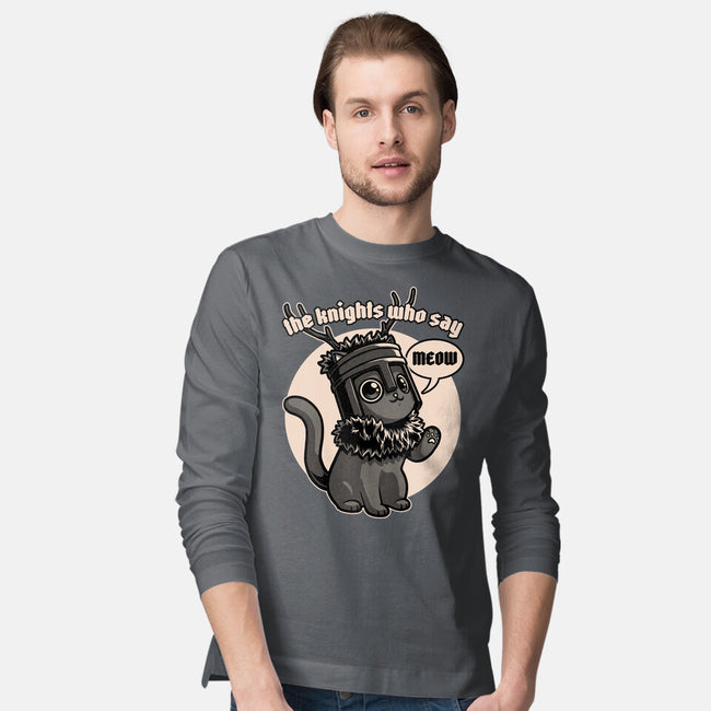 Black Cat Movie Knight-Mens-Long Sleeved-Tee-Studio Mootant