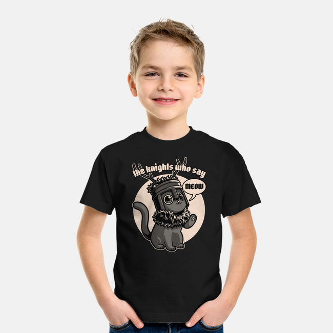 Black Cat Movie Knight-Youth-Basic-Tee-Studio Mootant