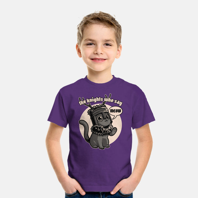 Black Cat Movie Knight-Youth-Basic-Tee-Studio Mootant