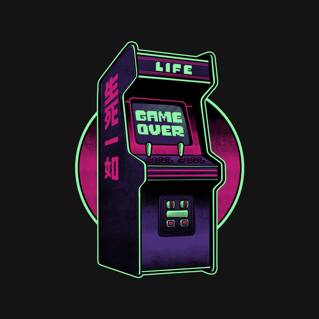 Arcade Life Over-Unisex-Basic-Tee-Studio Mootant