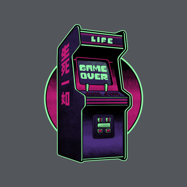 Arcade Life Over-None-Glossy-Sticker-Studio Mootant