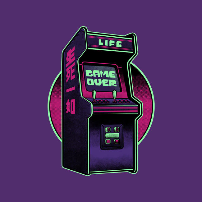 Arcade Life Over-None-Matte-Poster-Studio Mootant