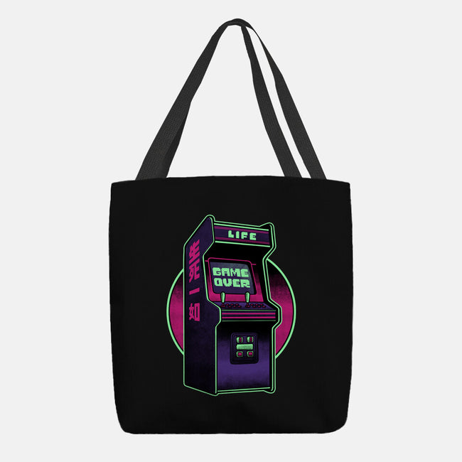 Arcade Life Over-None-Basic Tote-Bag-Studio Mootant