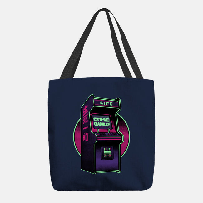 Arcade Life Over-None-Basic Tote-Bag-Studio Mootant