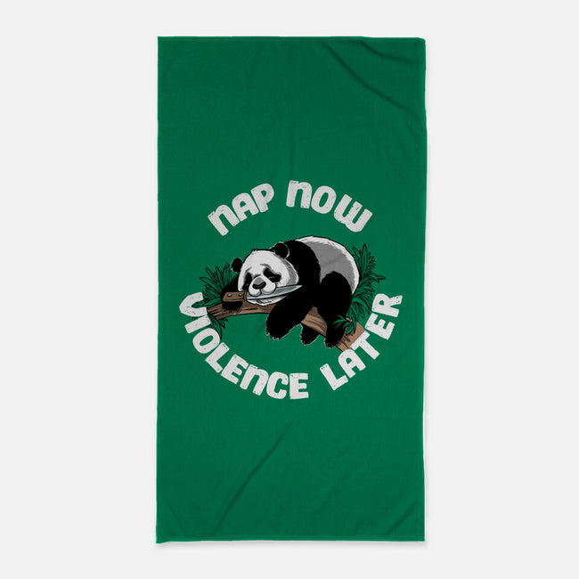 Nap Now-None-Beach-Towel-zascanauta