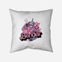 Pink Future Ahead Of Us-None-Removable Cover-Throw Pillow-glitchygorilla