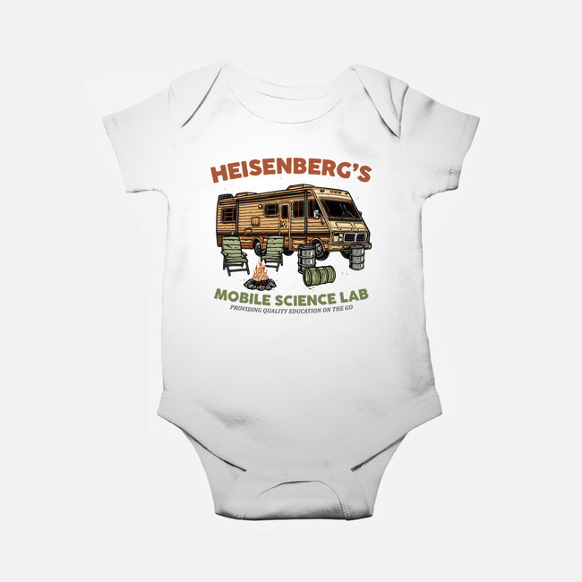 Science On The Go-Baby-Basic-Onesie-glitchygorilla