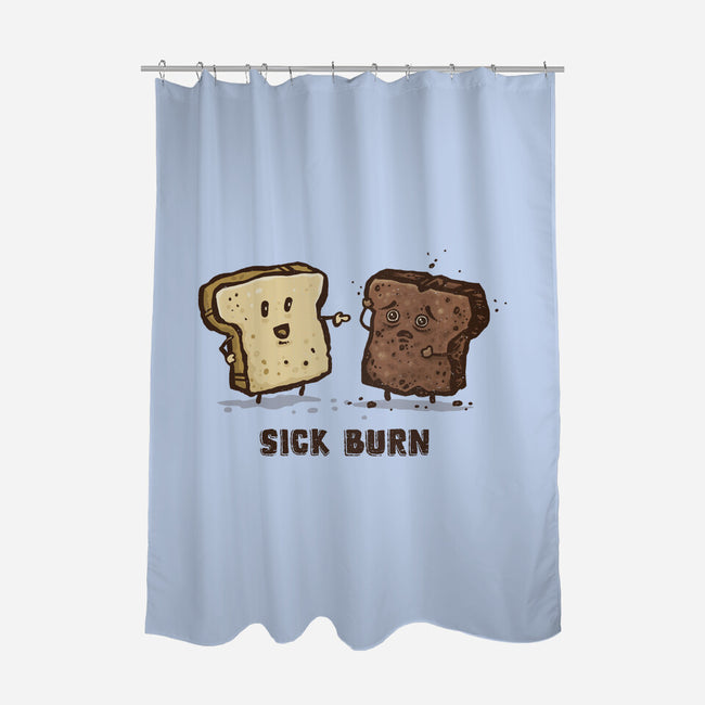 Sick Burn-None-Polyester-Shower Curtain-kg07