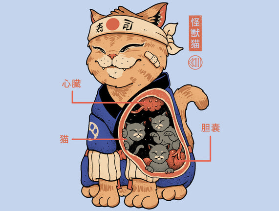 X-Ray Kaiju Cat