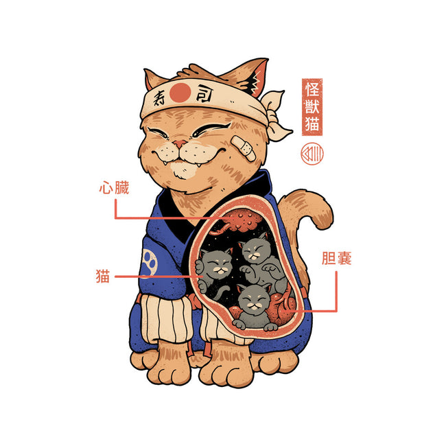 X-Ray Kaiju Cat-Cat-Basic-Pet Tank-vp021