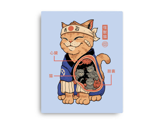 X-Ray Kaiju Cat