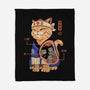 X-Ray Kaiju Cat-None-Fleece-Blanket-vp021