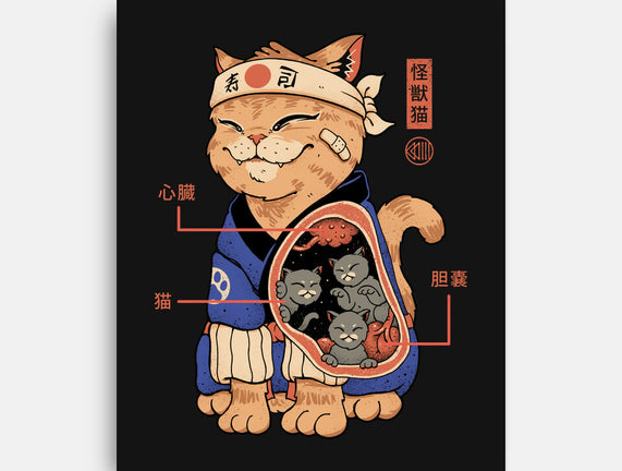 X-Ray Kaiju Cat