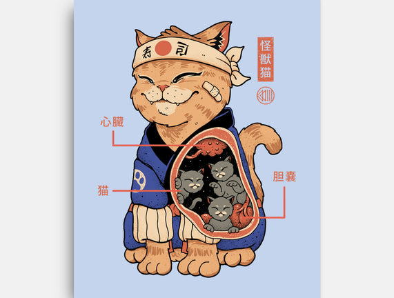 X-Ray Kaiju Cat