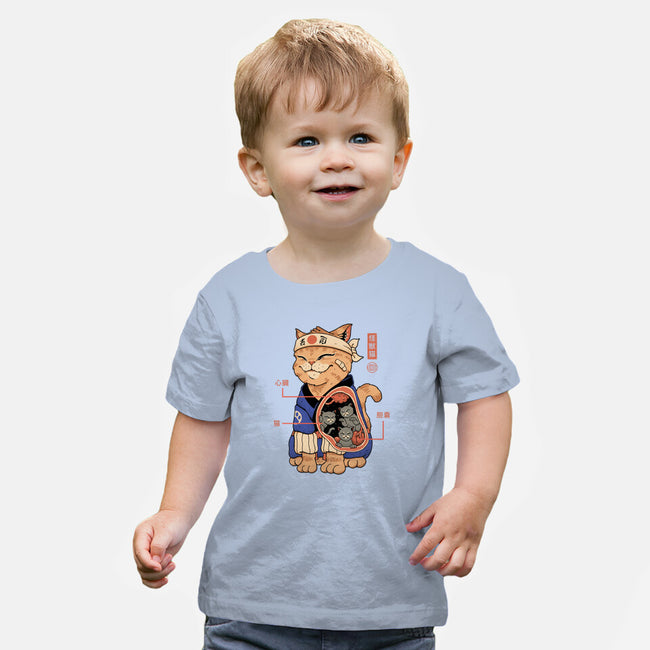 X-Ray Kaiju Cat-Baby-Basic-Tee-vp021