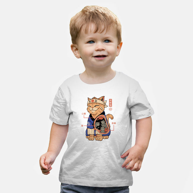 X-Ray Kaiju Cat-Baby-Basic-Tee-vp021