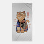 X-Ray Kaiju Cat-None-Beach-Towel-vp021